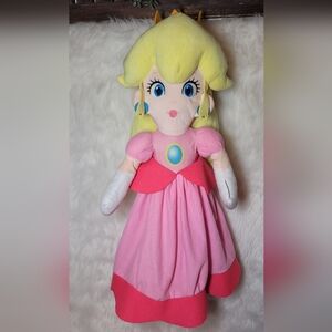 Princess Peach Plush Doll Jumbo 24 Inches